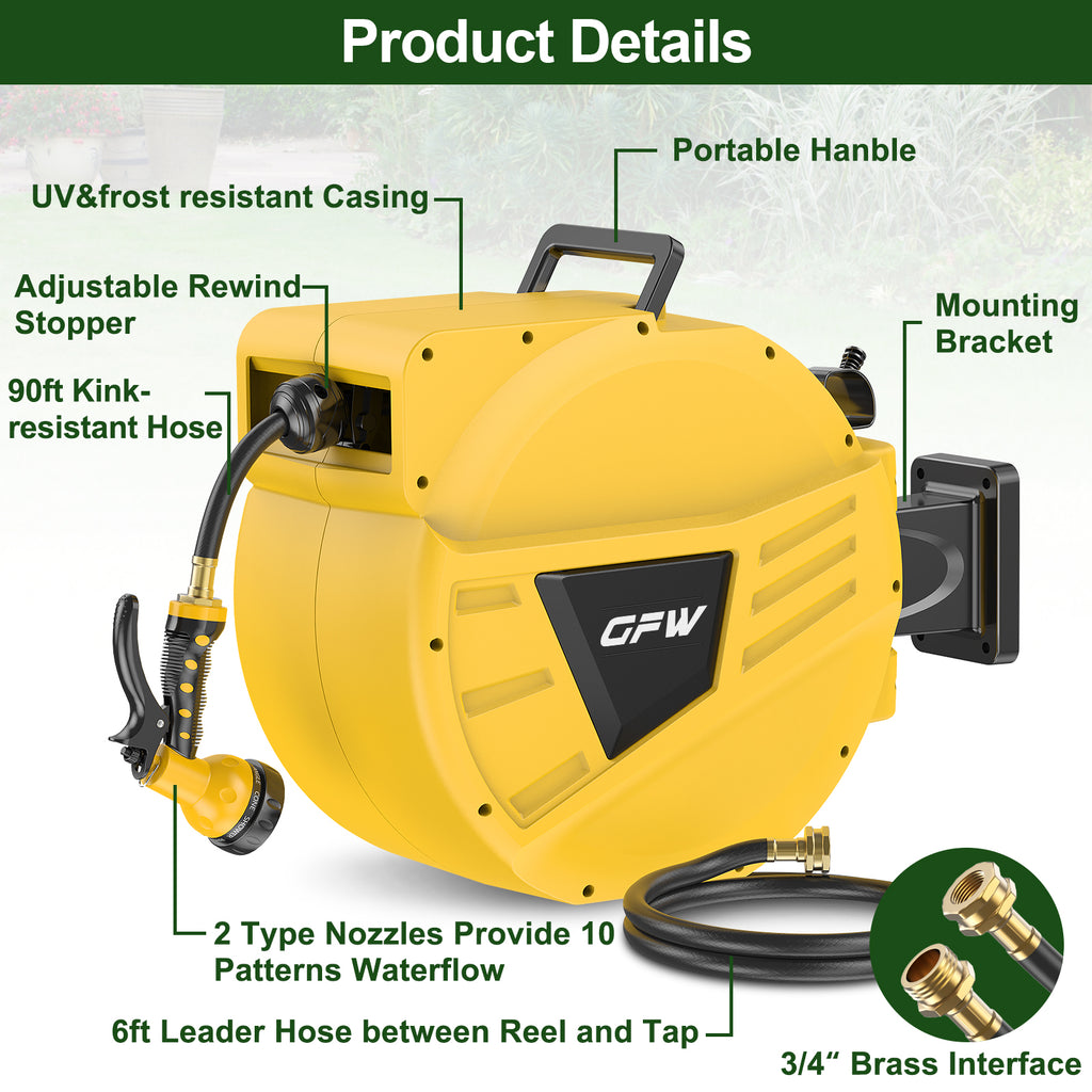 FlexRetract™ Retractable Hose Reel