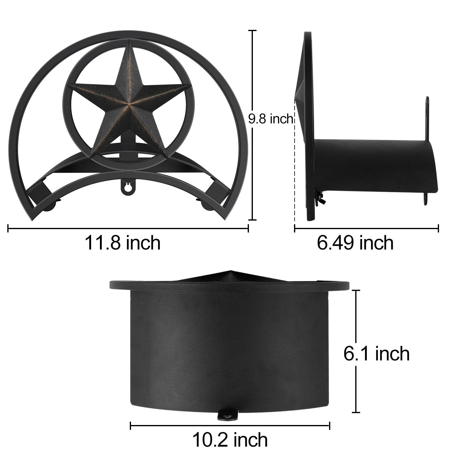 WallCore™ Star Butler Decorative Hose Holder