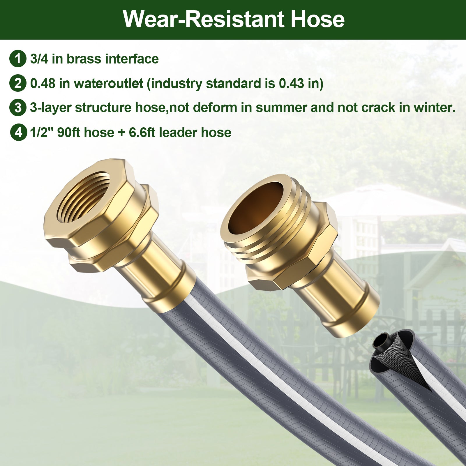 FlexRetract™ Retractable Hose Reel