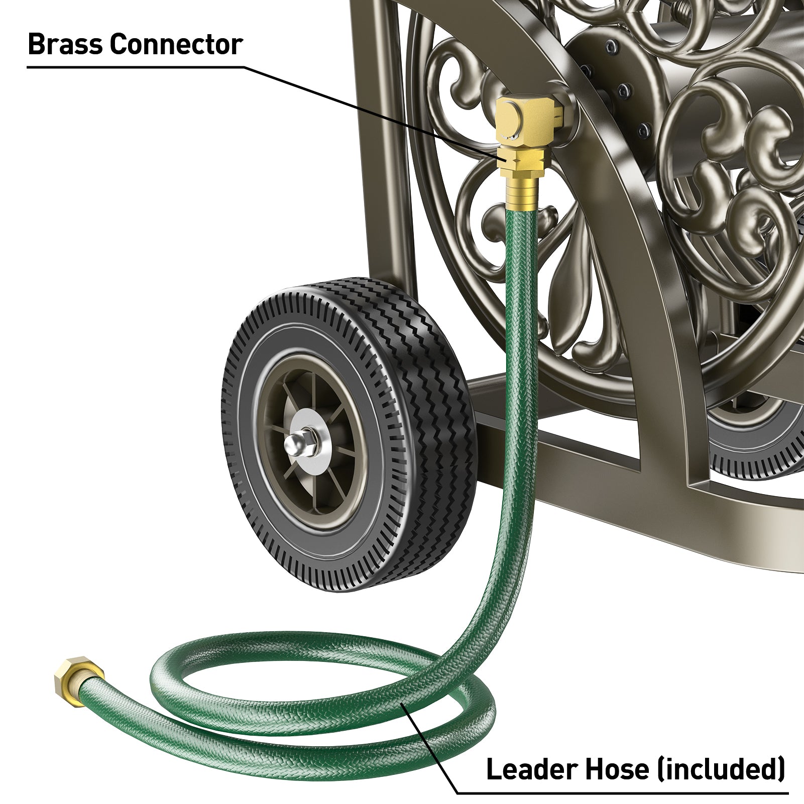 RoverCart™ Pro Hose Reel Cart