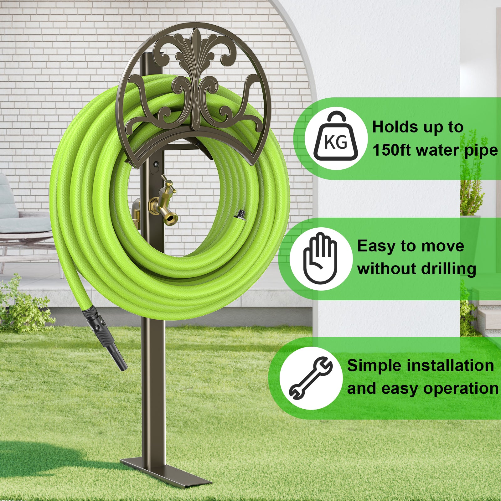 GroundRoot™ Flex Hose Stand