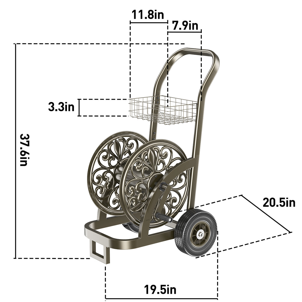 RoverCart™ Pro Hose Reel Cart