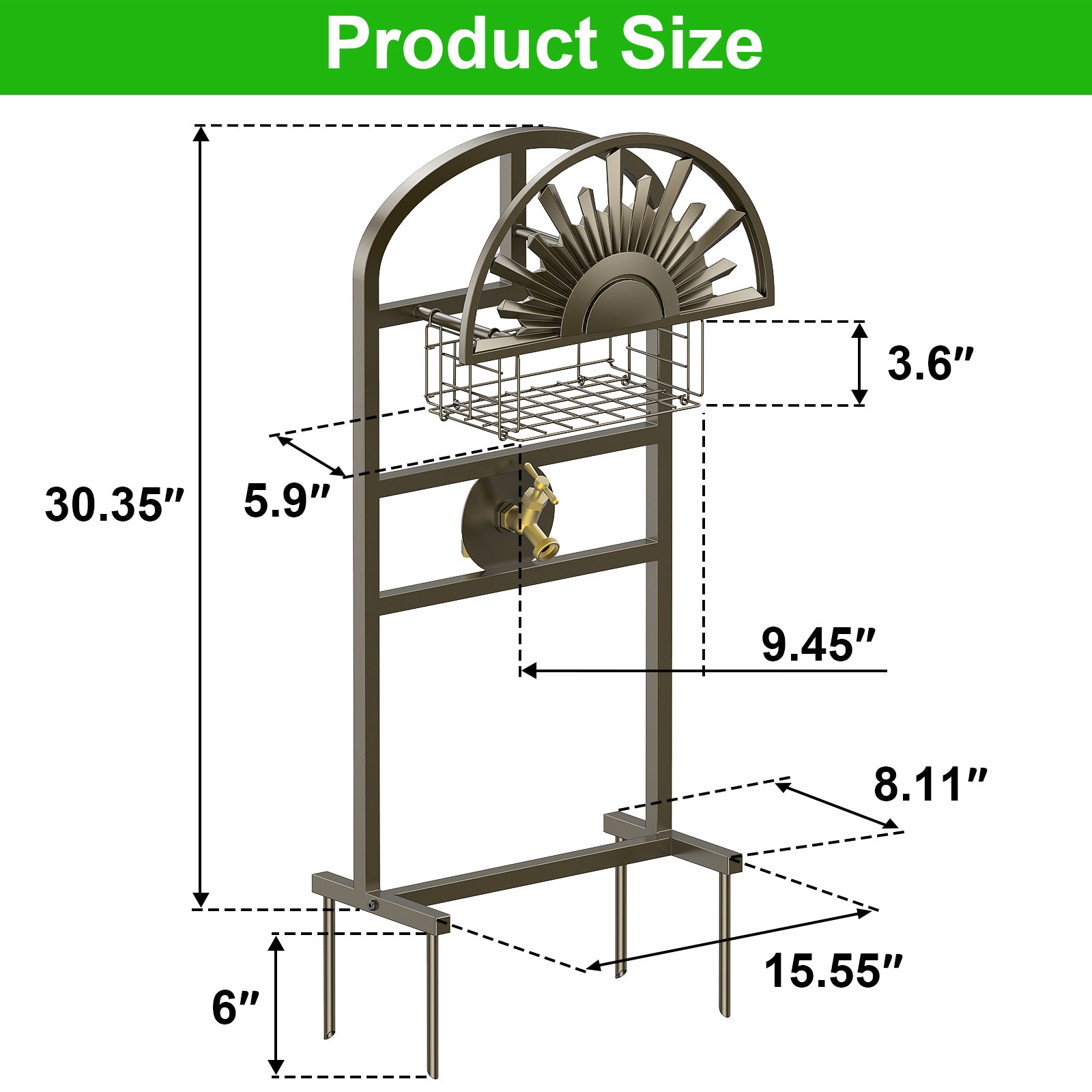 GroundRoot™ Pro Hose Station