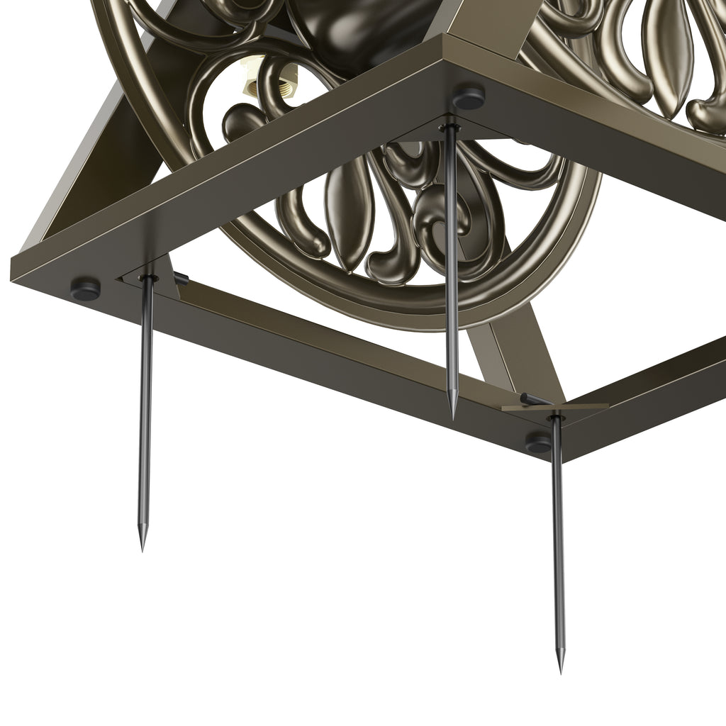 DualMount™ Decorative Garden Hose Reel
