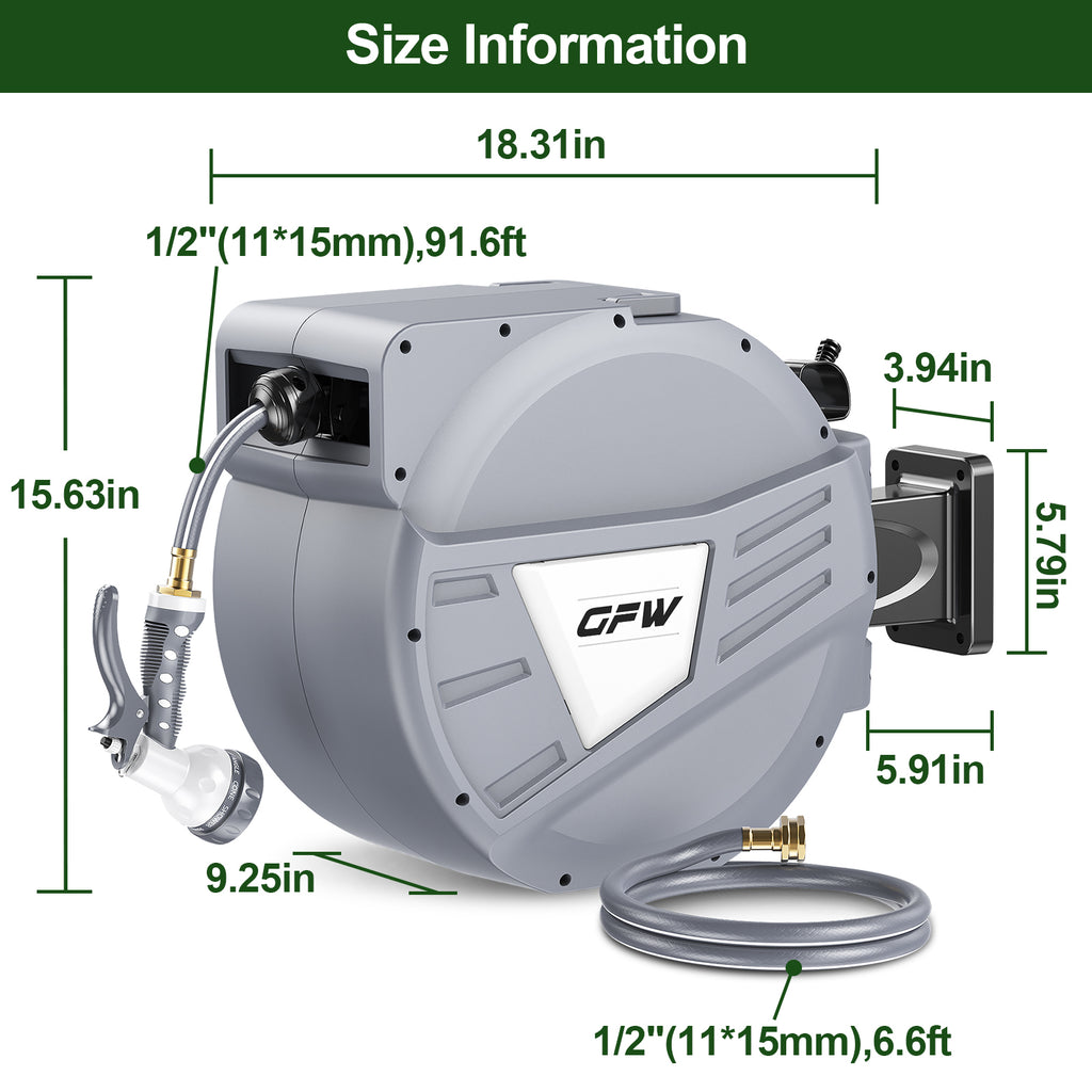 FlexRetract™ Retractable Hose Reel